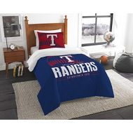 The Northwest Company Rangers Official Major League Baseball, Bedding, Printed Twin Comforter (64x 86) & 1 Sham (24x 30) Set
