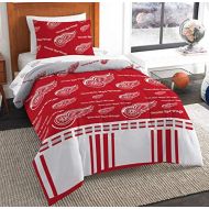 The Northwest Company NHL Detroit Red Wings Twin Bed in a Bag Complete Bedding Set #433972029