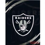 Northwest NFL Football Oakland Raiders Queen Mink Raschel Plush Blanket