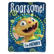 Northwest Enterprises Disneys Henry Hugglemonster 46x 60 Micro Raschel Throw - by The Northwest Co