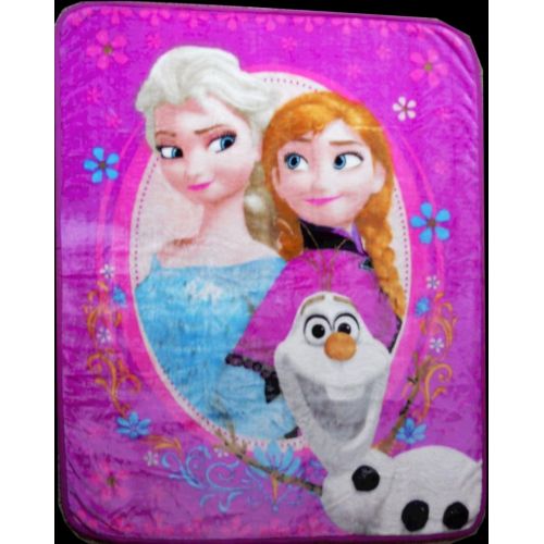  Northwest Enterprises Disney Frozen Spring Zing Silk Touch Throw (40 x 50 )