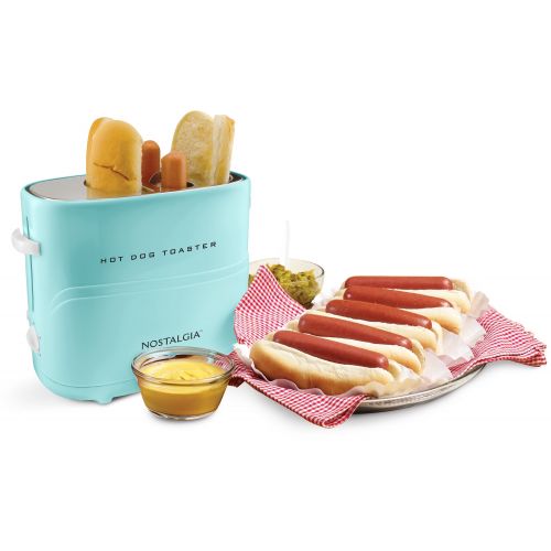  Nostalgia HDT600COKE Coca-ColaPop-Up Hot Dog Toaster