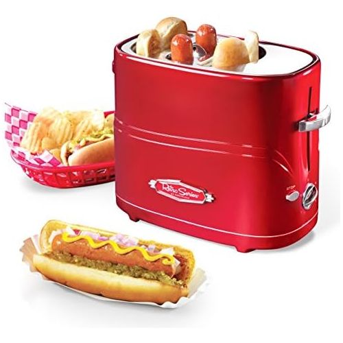  [아마존베스트]Nostalgia Retro Pop-Up Hot Dog Toaster