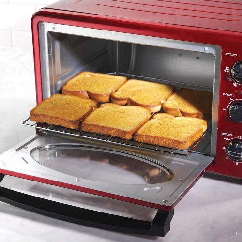  Nostalgia RTOV220AQ Retro 12-Slice Convection Toaster Oven