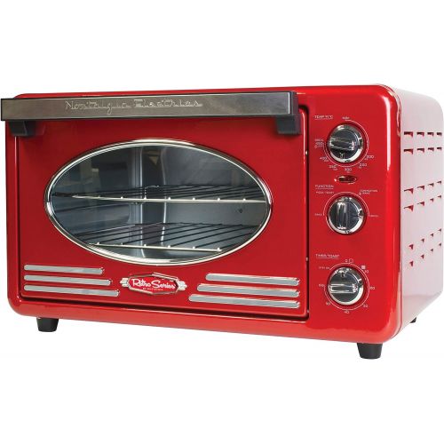  Nostalgia RTOV220AQ Retro 12-Slice Convection Toaster Oven