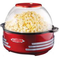 Nostalgia SP300RETRORED 6-Quart Stirring Popcorn Popper