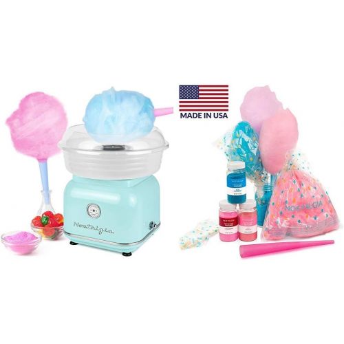  Nostalgia PCM805 Hard & Sugar-Free Candy Cotton Candy Maker