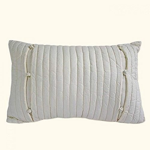  Nostalgia Home Lexington Decorative Pillow, 14 W x 20 L, Ivory