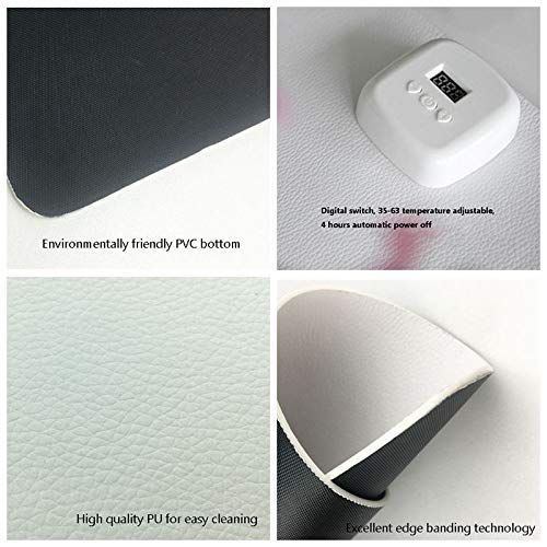  Nosterappou Comfortable Double-Speed Super high Temperature Computer Desktop Hand Warmer Heating Mouse pad, Office Learning Home Type Hand Warming Table mat, give You Warm Winter C