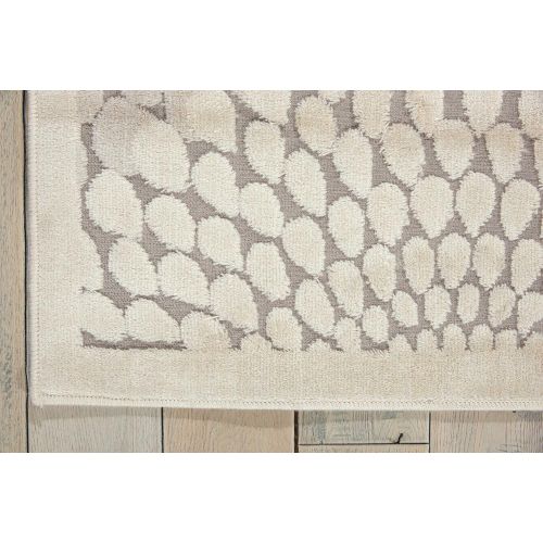  Nourison Graphic Illusions (GIL04) Grey Rectangle Area Rug, 7-Feet 9-Inches by 10-Feet 10-Inches (79 x 1010)