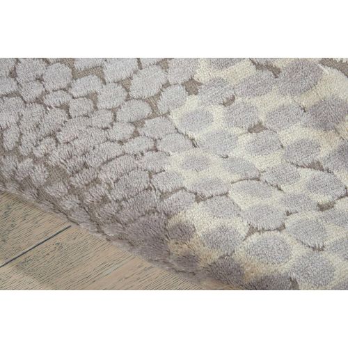  Nourison Graphic Illusions (GIL04) Grey Rectangle Area Rug, 7-Feet 9-Inches by 10-Feet 10-Inches (79 x 1010)