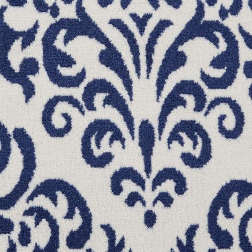  Nourison GRF06 Grafix WhiteBlue Area Rug 6 x 9, 6X9