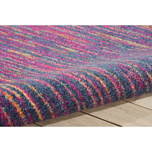  Nourison Passion Modern Abstract Colorful Multicolor Area Rug, 53 x 73