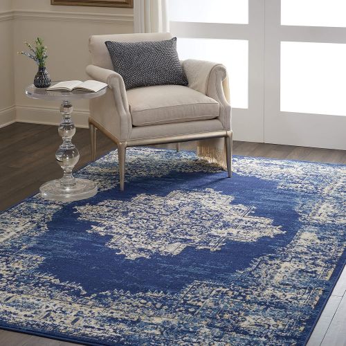  Nourison Grafix White Area Rug 6 x 9, 6X9