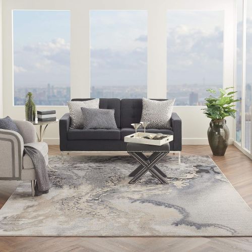  Nourison MAE08 Area Rug, 710 x 106, Grey