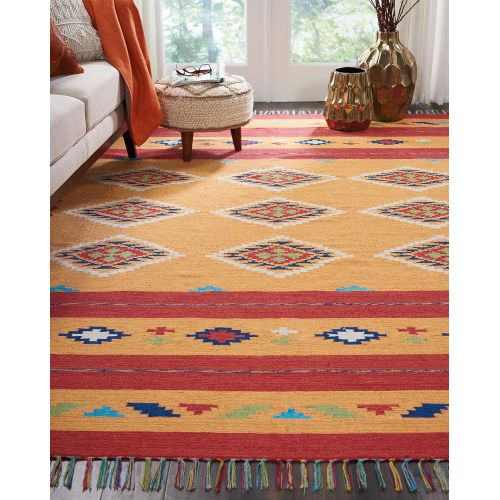  Nourison BAJ02 Baja Area Rug, 5x7 , REDBGE