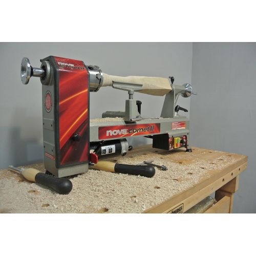  Nova NOVA 46300 Comet II Variable Speed Mini Lathe 12-Inch x 16 12-Inch