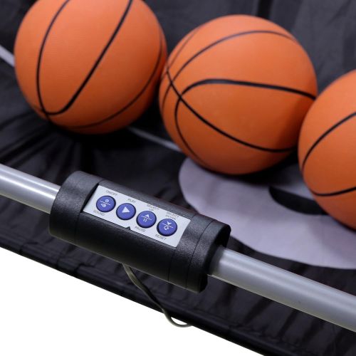  Nova Microdermabrasion Foldable Indoor Basketball Arcade Game Double Shot 2 Player W/ 4 Balls , Electronic Scoreboard and Inflation Pump