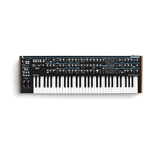  Novation Summit Two-Part 16-Voice 61-Key Polyphonic Synthesizer