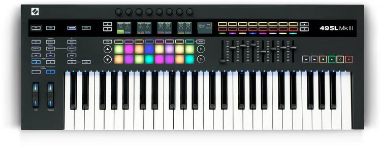  Novation 49SL MkIII 49-key Keyboard Controller with Sequencer