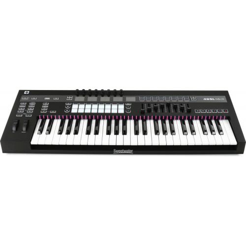  Novation 49SL MkIII 49-key Keyboard Controller with Sequencer