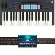 Novation FLkey 37 Keyboard Controller for FL Studio and Synthesizer Plug-ins Bundle