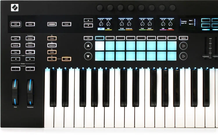  Novation 61SL MkIII 61-key Keyboard Controller with Sequencer