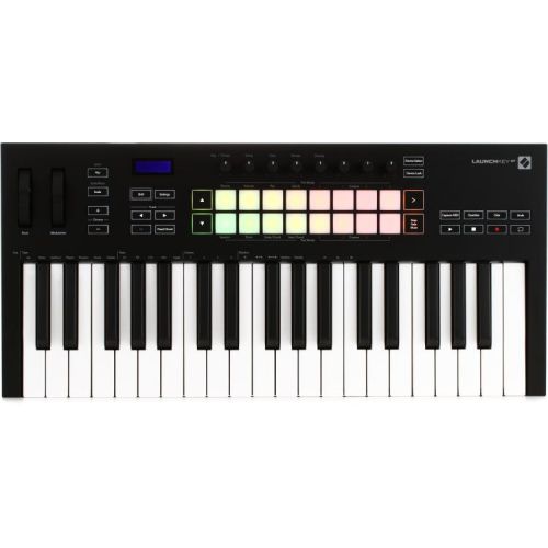  Novation Launchkey 37 MK3 37-key Keyboard Controller and Synthesizer Plug-ins Bundle