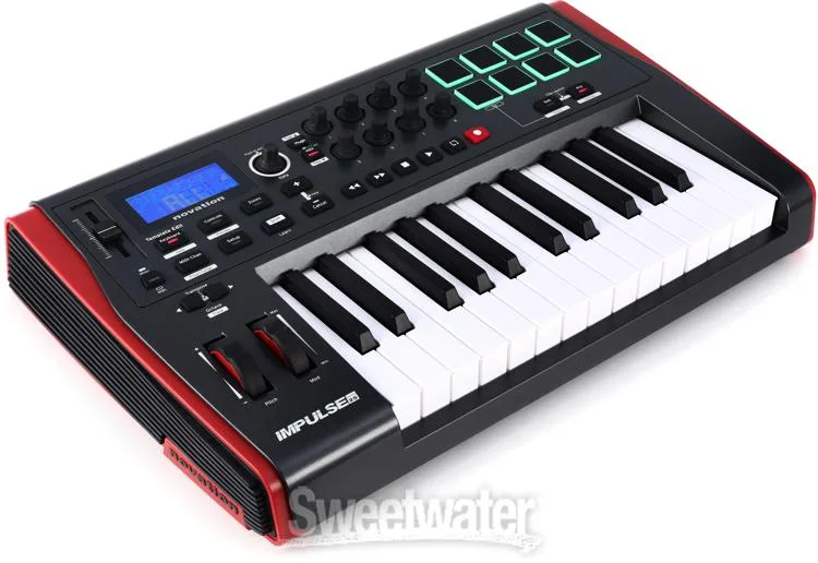  Novation Impulse 25 25-key Keyboard Controller Demo