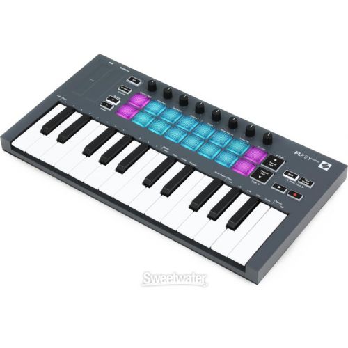  Novation FLkey Mini 25-key Keyboard Controller for FL Studio