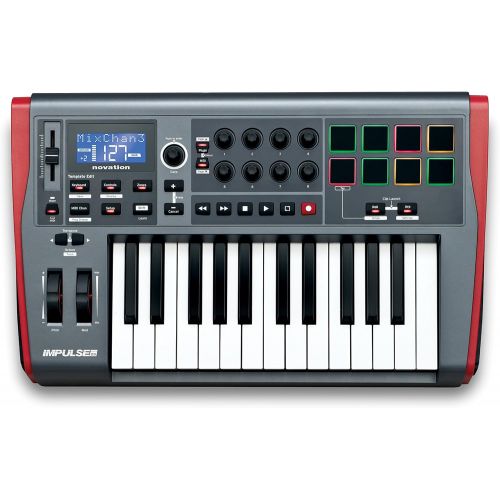  [아마존베스트]Novation Impulse 25 USB Midi Controller Keyboard, 25 Keys