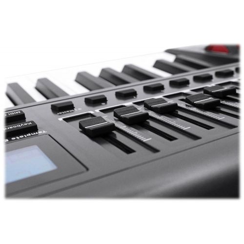  Novation IMPULSE 49-Key Ableton Live MIDI USB Keyboard Controller+Headphones+Mic