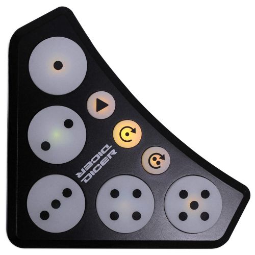  Novation DICER USB Digital Cue Point SeratoTraktor MIDI DJ Controller+(2) Mics