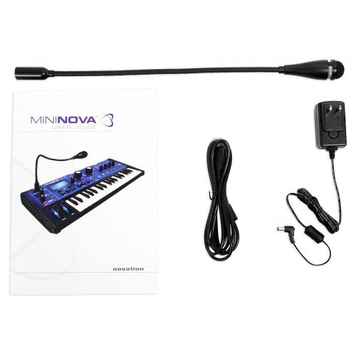  Novation MiniNova 37-Key Compact USB MIDI Keyboard Synthesizer + Carry Case