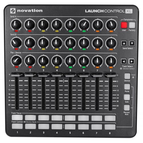  Novation Launch Control XL MIDI USB Ableton Live Controller w HUI Integration
