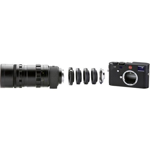 Novoflex Adapter Kit for Leica M-Mount, Visoflex Lens to Leica M-Mount Camera