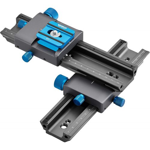  NOVOFLEX Q System Cross Focusing Rail Rack with QPL-1 (Castel-Cross-Q)