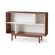 Novogratz Mid-century Modern Style Baxter Console Bookcase