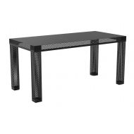 Novogratz Iconic Modern Metal Coffee Table, Black