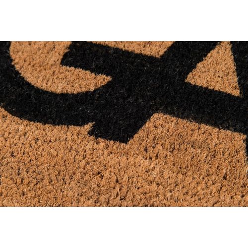  Novogratz by Momeni Novogratz Aloha Collection Gather Doormat, 16 x 26, Natural Brown