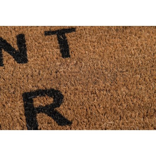  Novogratz by Momeni Novogratz Aloha Collection Count Your Blessings Doormat, Natural, 16 x 26, Natural Brown