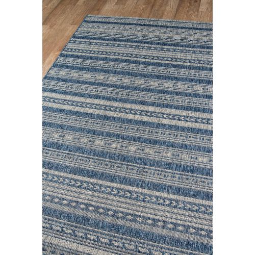  Novogratz by Momeni Novogratz Villa Collection Tuscany Indoor/Outdoor Area Rug, 33 x 50, Blue