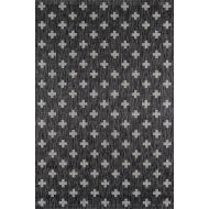 Novogratz by Momeni Novogratz Villa Collection Umbria Indoor/Outdoor Area Rug, 33 x 50, Charcoal