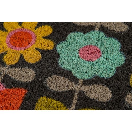  Novogratz by Momeni ALOHAALO19MTI1626 Aloha Collection Flower Child Door Mat 16 X 26 Multicolor