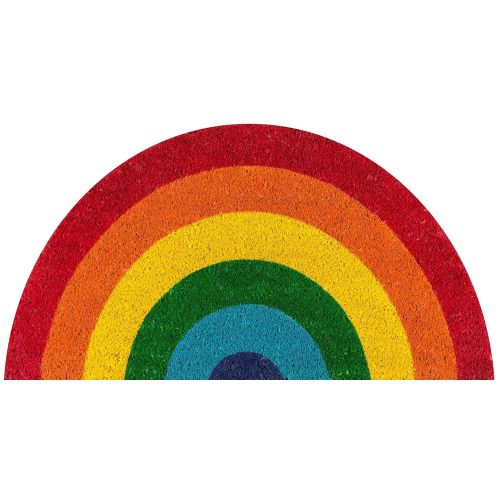  Novogratz by Momeni Novogratz Aloha Collection Rainbow Doormat, 14 x 26, Multicolor