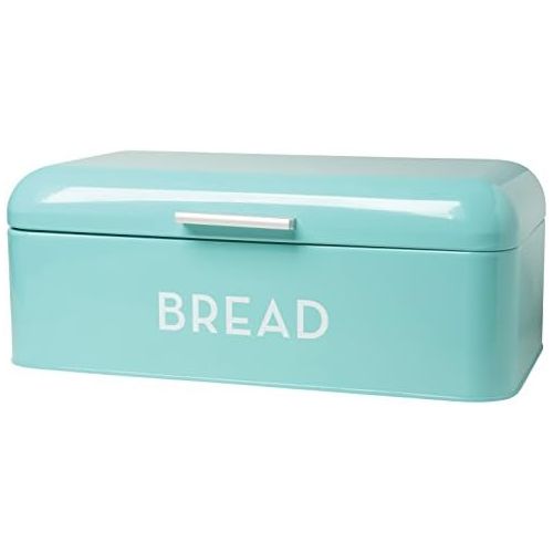  [아마존베스트]Now Designs Large Bread Bin, Turquoise Blue