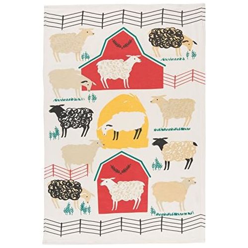  Now Designs Bakers Floursack Kitchen Dish Towels, Farm to Table, Set of 3