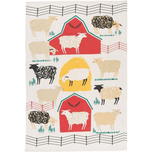  Now Designs Bakers Floursack Kitchen Dish Towels, Farm to Table, Set of 3