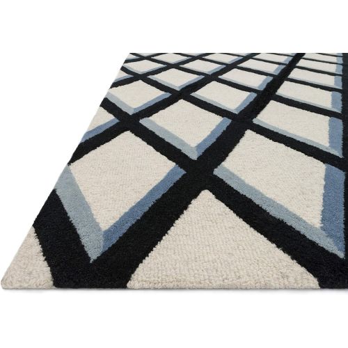  Now House by Jonathan Adler Martine Collection Area Rug, 23 x 39, Blue