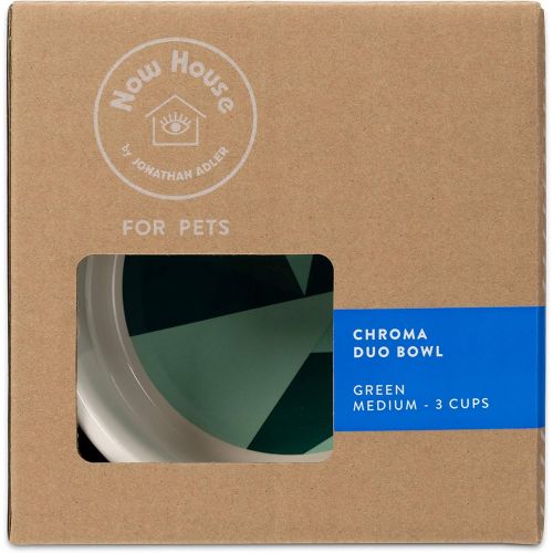  Now House for Pets by Jonathan Adler Now House by Jonathan Adler for Pets Ceramic Bowls and Durable Ceramic Pet Food Bowls | Great for Wet Food, Dry Food, and Water | Available in Multiple Prints and Sizes